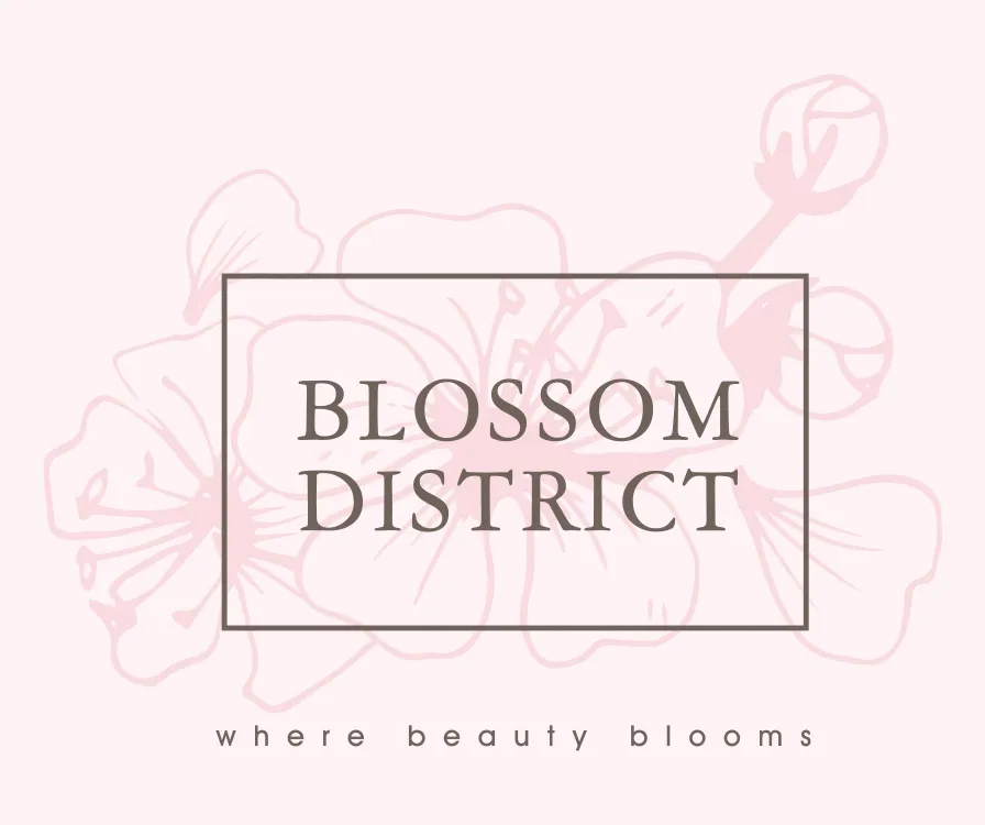 Where beauty blooms 🌸 Blossom District. #salon #design #abudhabi